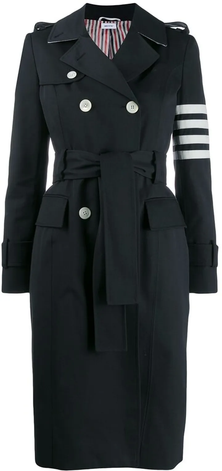 4-Bar waterproof trench coat