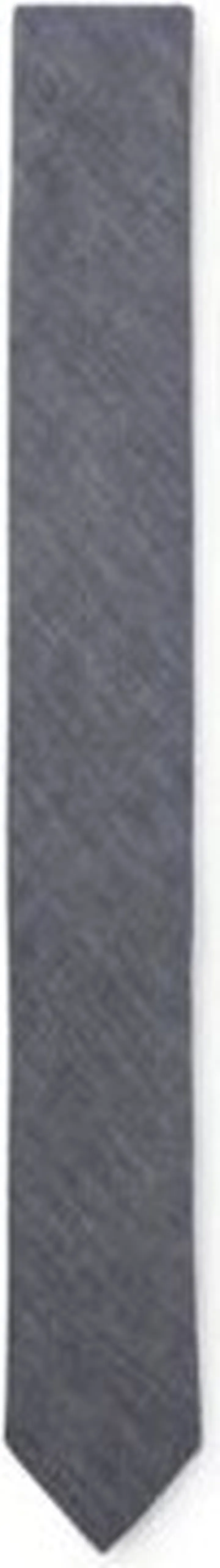 Cotton-linen tie with pattern
