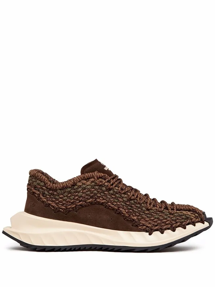 Low-Top Crochet Sneakers