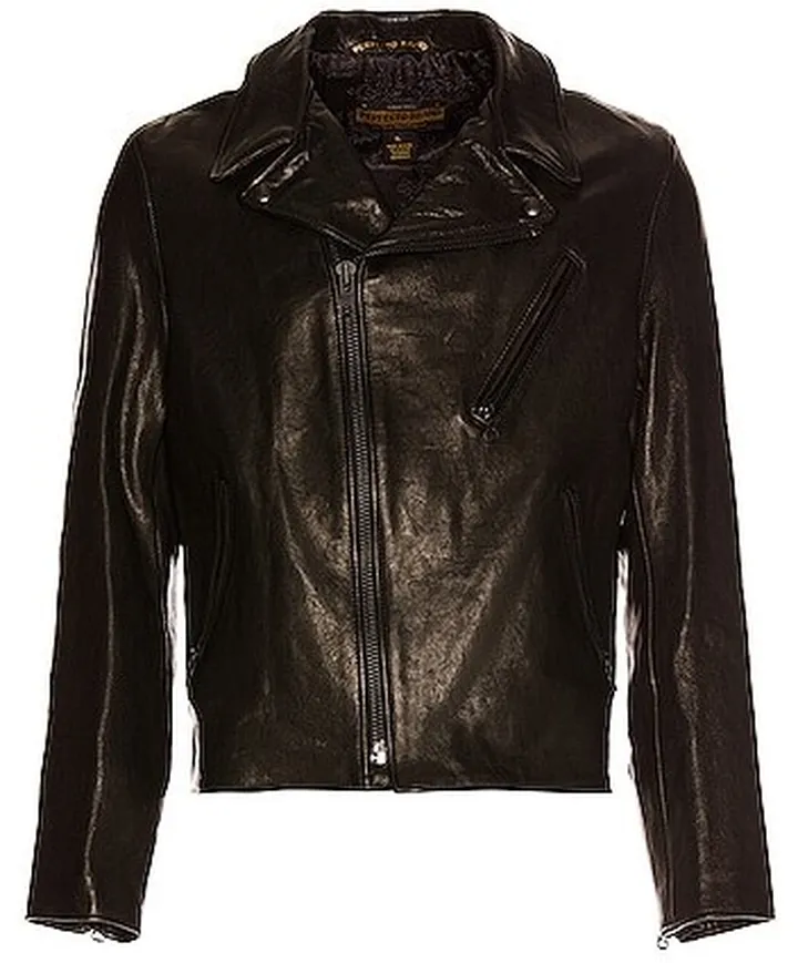 Schott Raven Lambskin Perfecto in Black