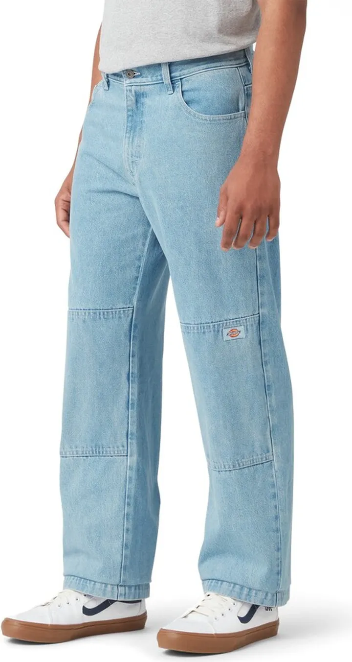 Paneled Loose Fit Jeans