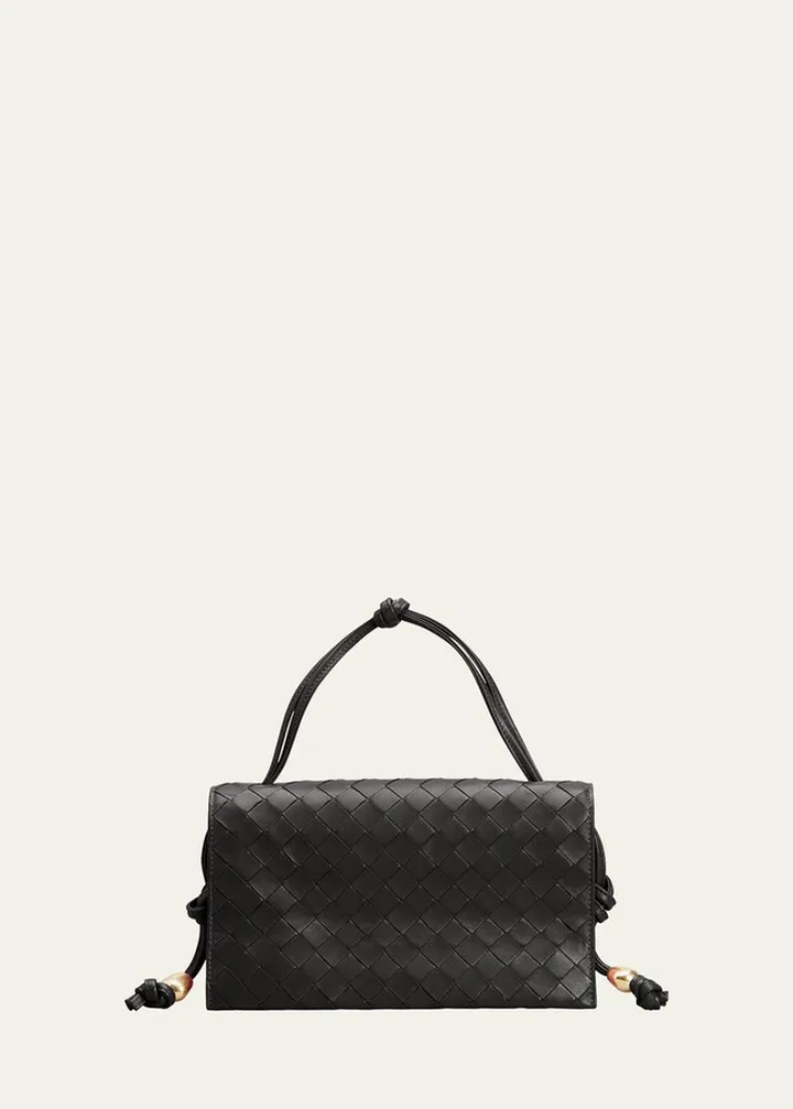 Trio Pouch Intrecciato Napa Shoulder Bag