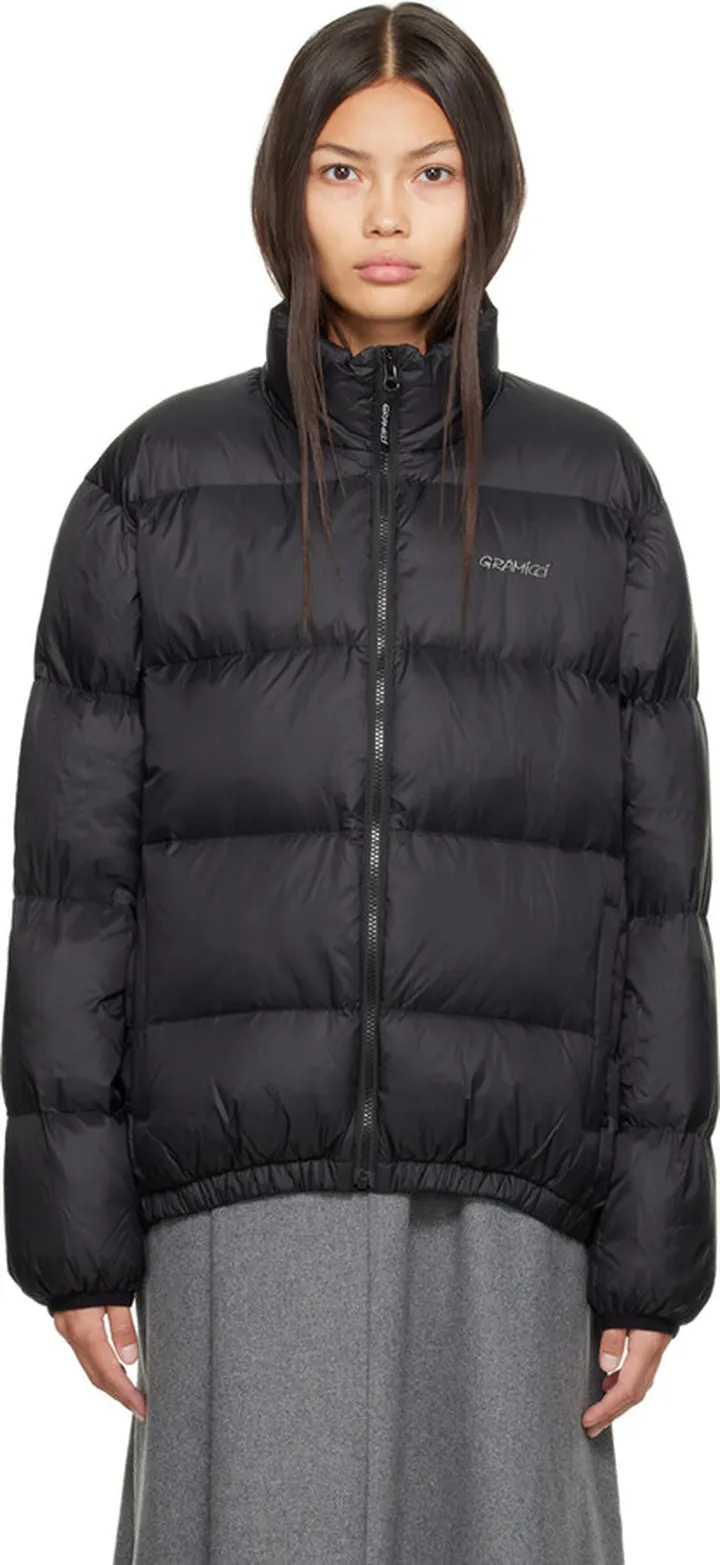 Gramicci Black Puffer Down Jacket