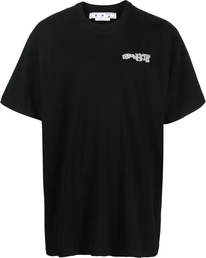 logo-print short-sleeve T-shirt