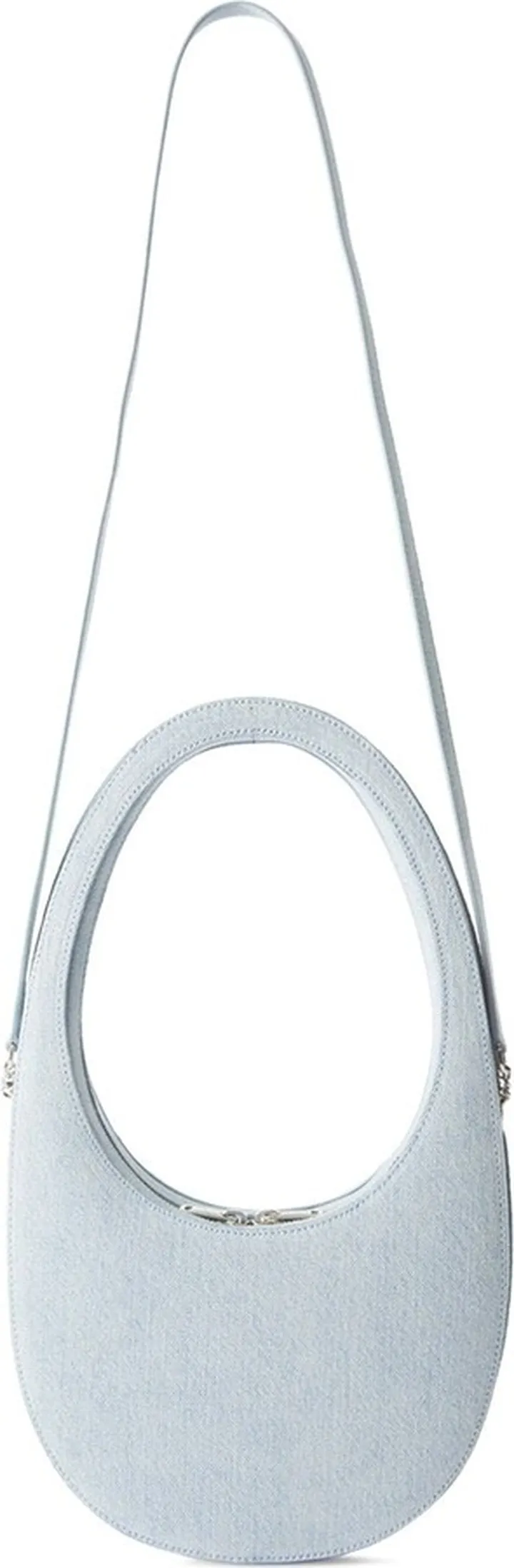 Denim crossbody Swipe bag