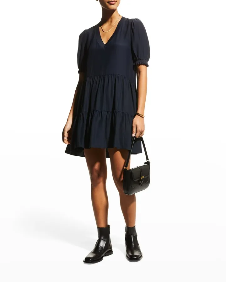 Emalina Tiered Babydoll Dress