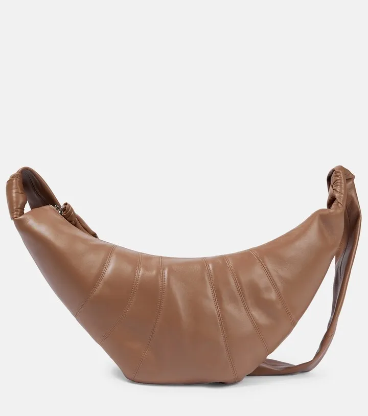 Croissant Medium leather shoulder bag
