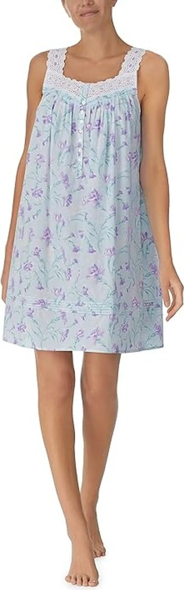 Eileen West Sleeveless Chemise (Spring Bloom) Women's Pajama