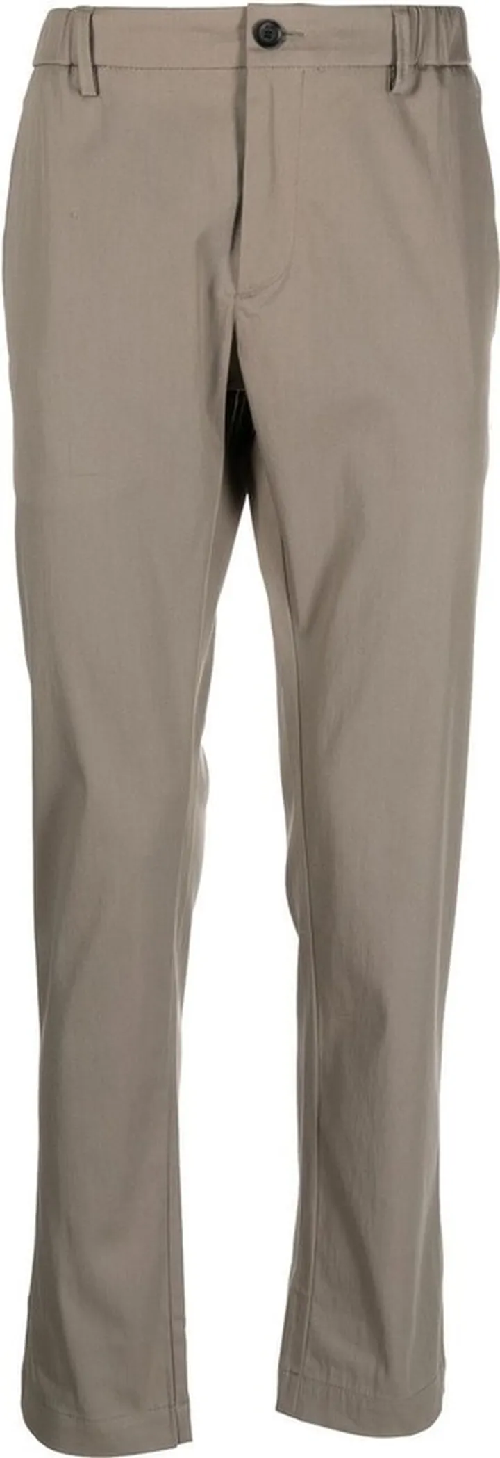 Logo-Print Slim-Cut Trousers