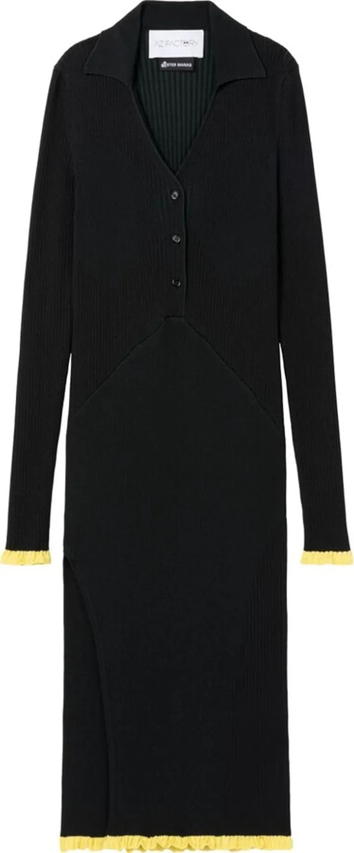 x Ester Manas ribbed-knit midi dress
