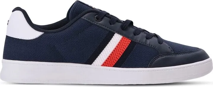 Striped Low-Top Sneakers