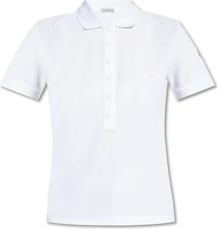 Moncler Logo-Patch Detailed Polo Shirt