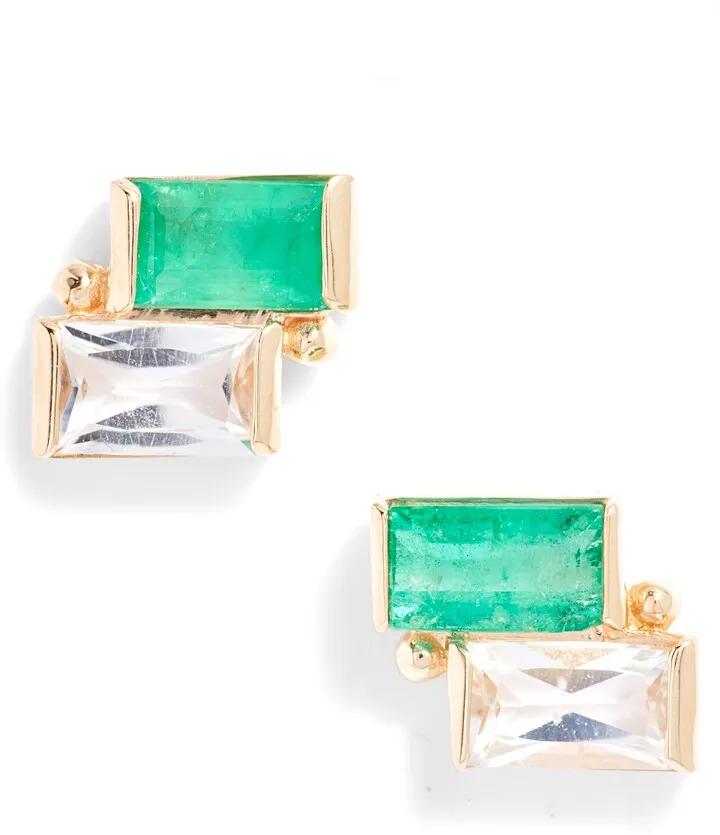 Cléo Duo Stud Earrings