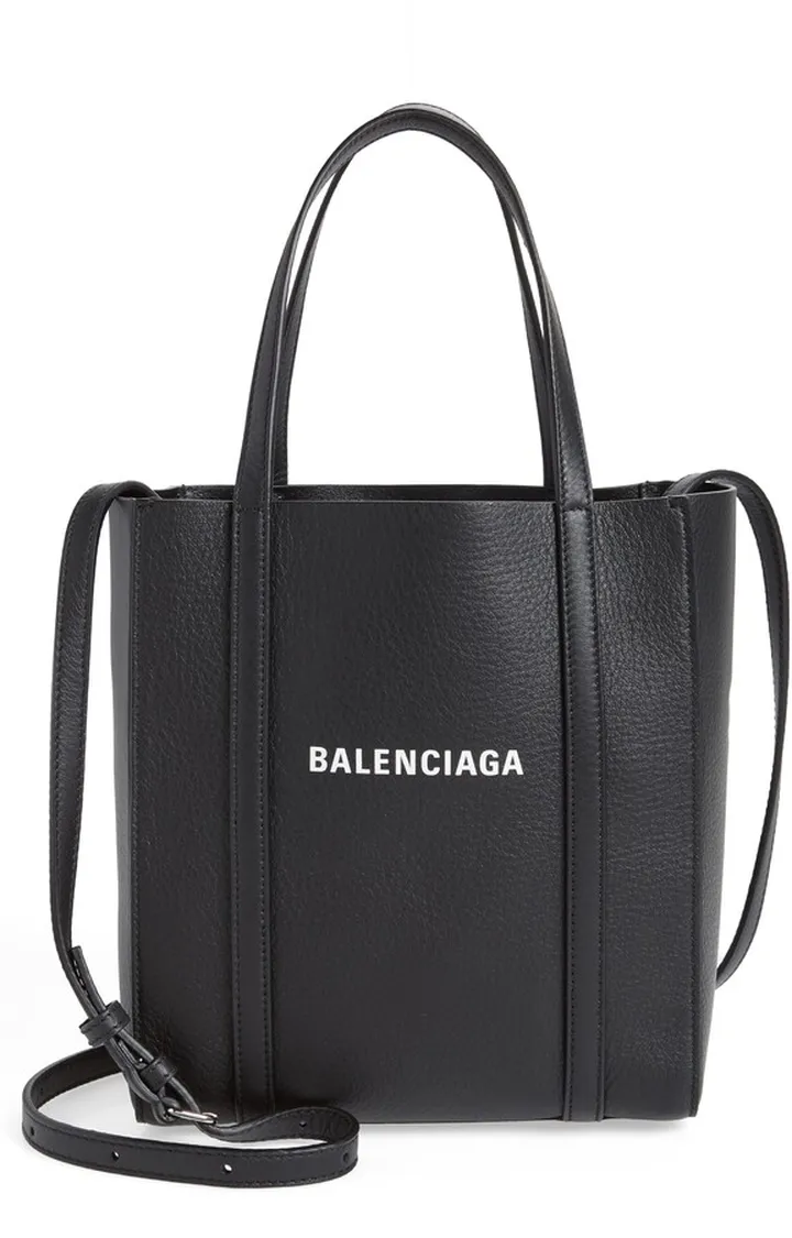 Extra Small Everyday Logo Leather Tote