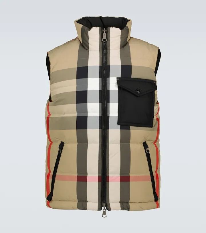 Romford reversible down gilet