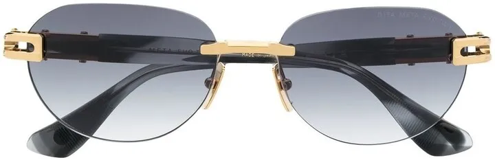 Round-Frame Sunglasses