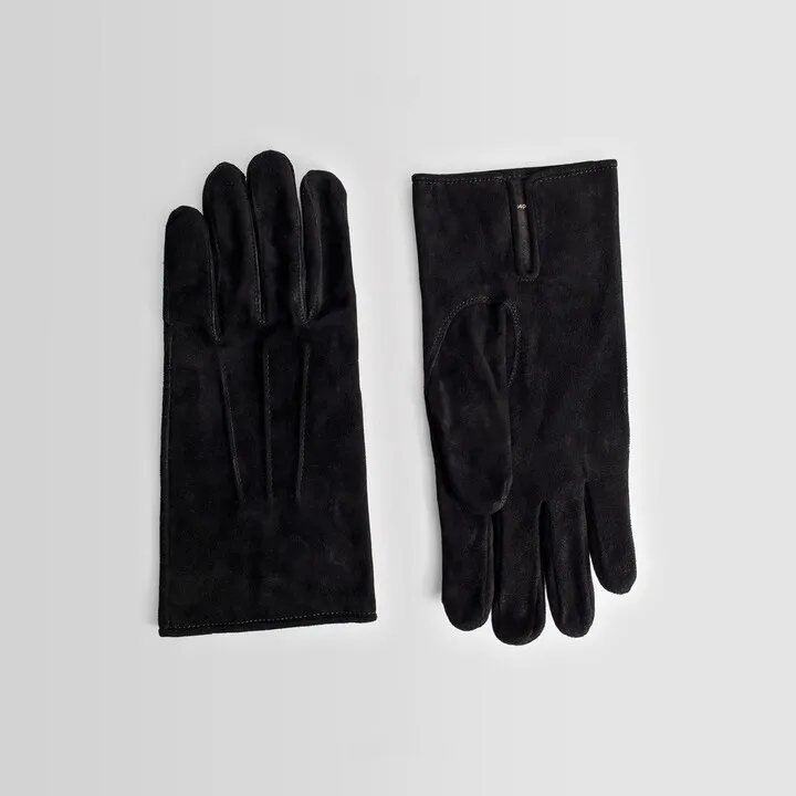 Hender Scheme Unisex Black Gloves