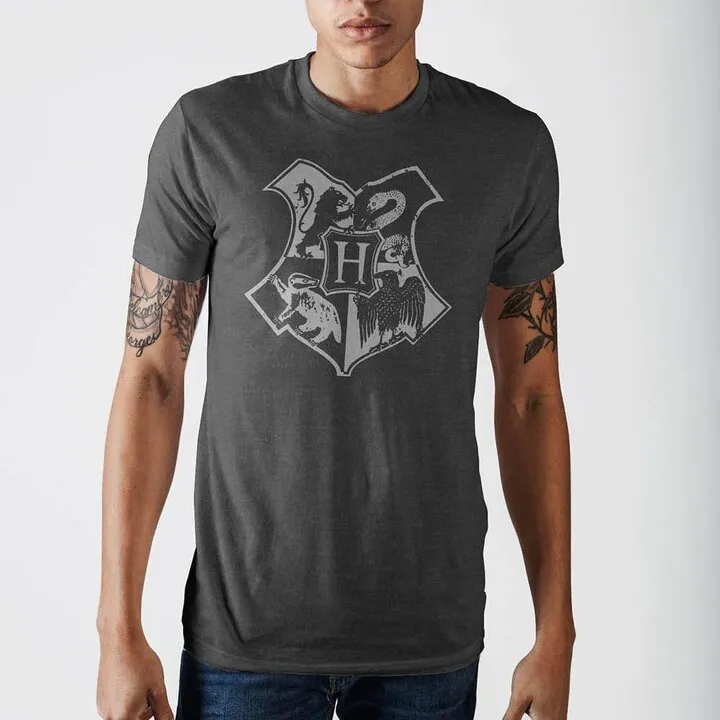 Harry Potter Charcoal T-Shirt-S