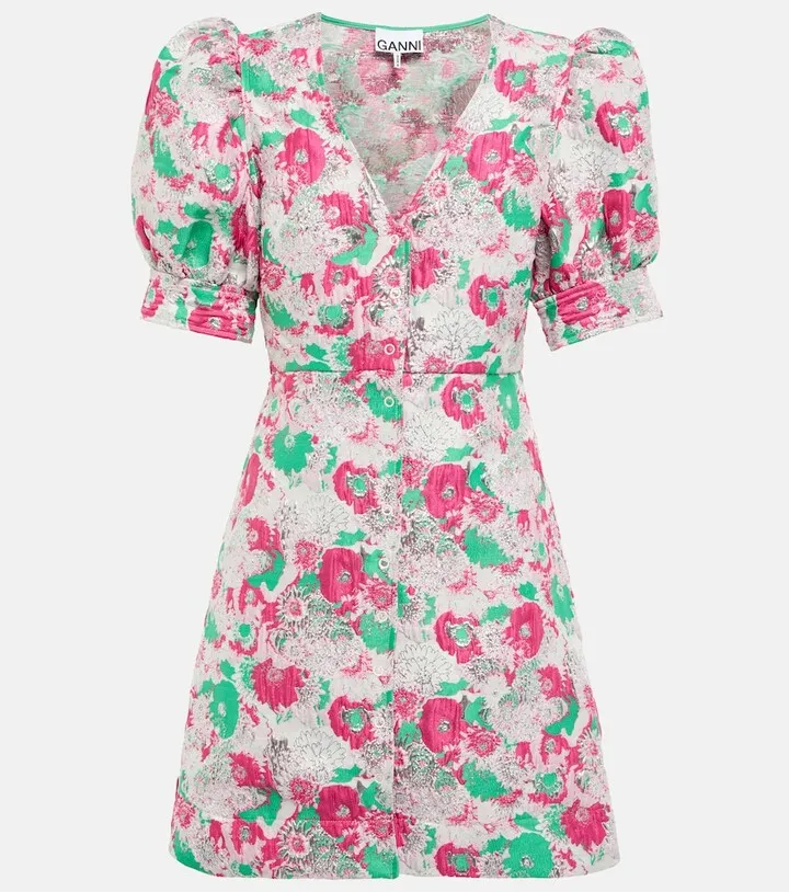 Printed minidress