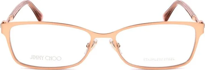 Jimmy Choo Eyewear Rectangular Frame Glasses