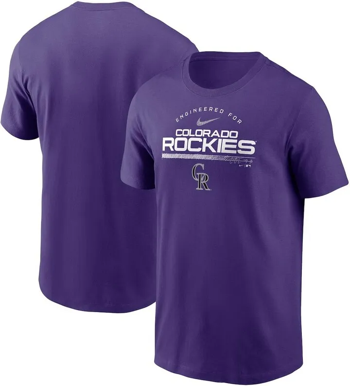 Men's Nike Purple Colorado Rockies Team Engineered Performance T-shirt