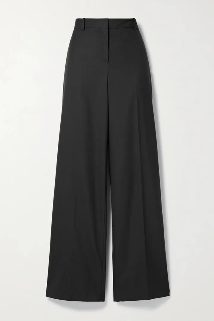 The Row - Bufus Wool Straight-leg Pants - Black