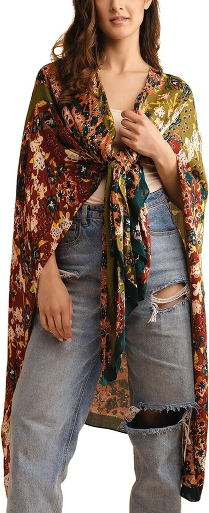 Saachi Forest Combo Kimono