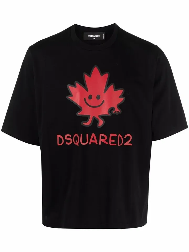 logo-print cotton T-shirt