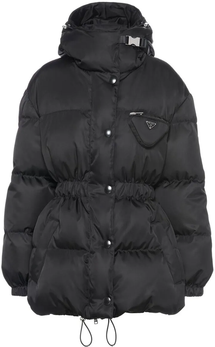 Re-Nylon pocket-detail puffer jacket