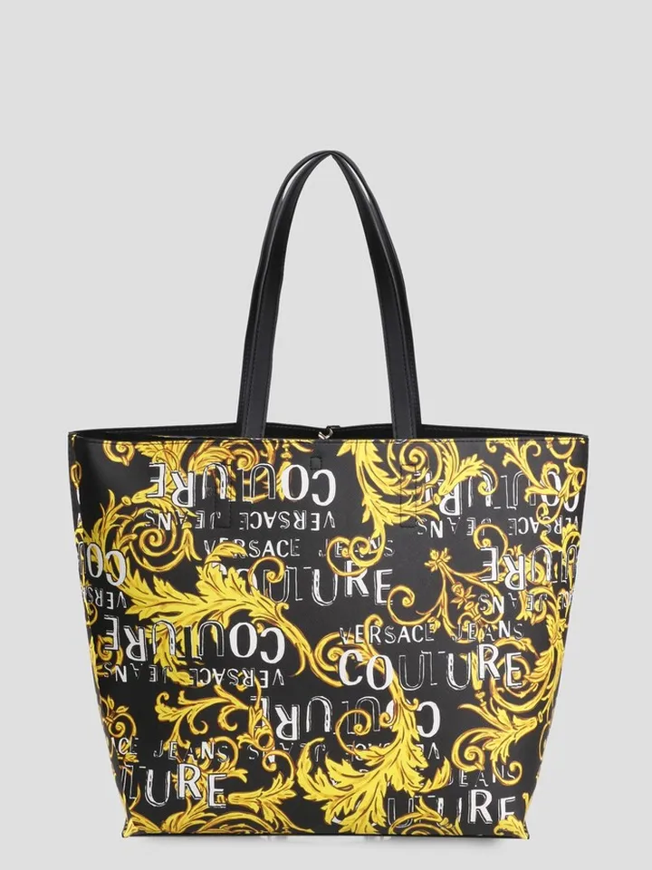 Logo Couture Shopping Bag