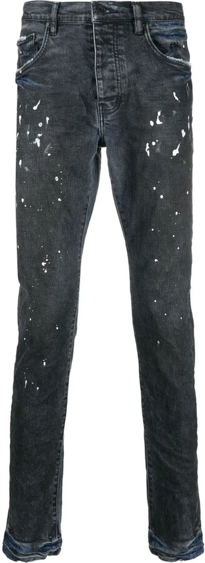 Paint-Splatter Detail Jeans