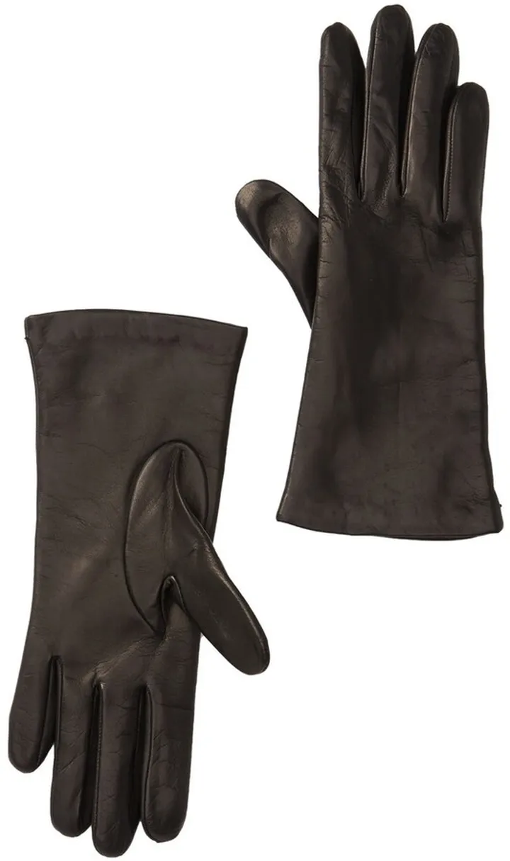 Cashmere Lined Leather Gloves