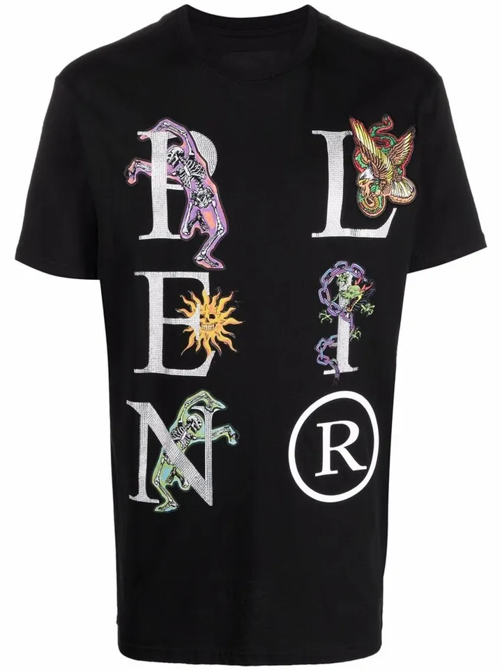 logo-printed T-shirt