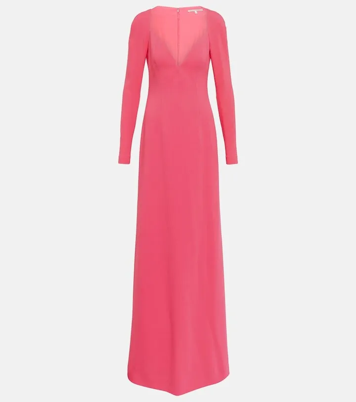 Crepe gown
