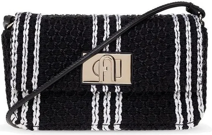 Furla 1927 Striped Mini Shoulder Bag