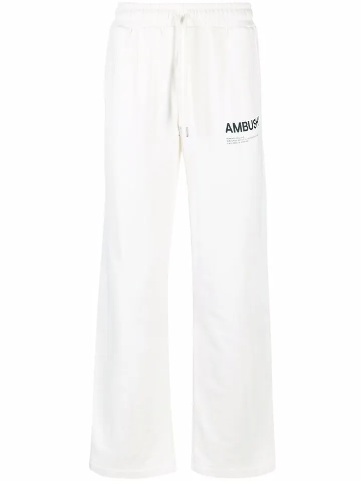 Logo-Print Fleece Track Pants