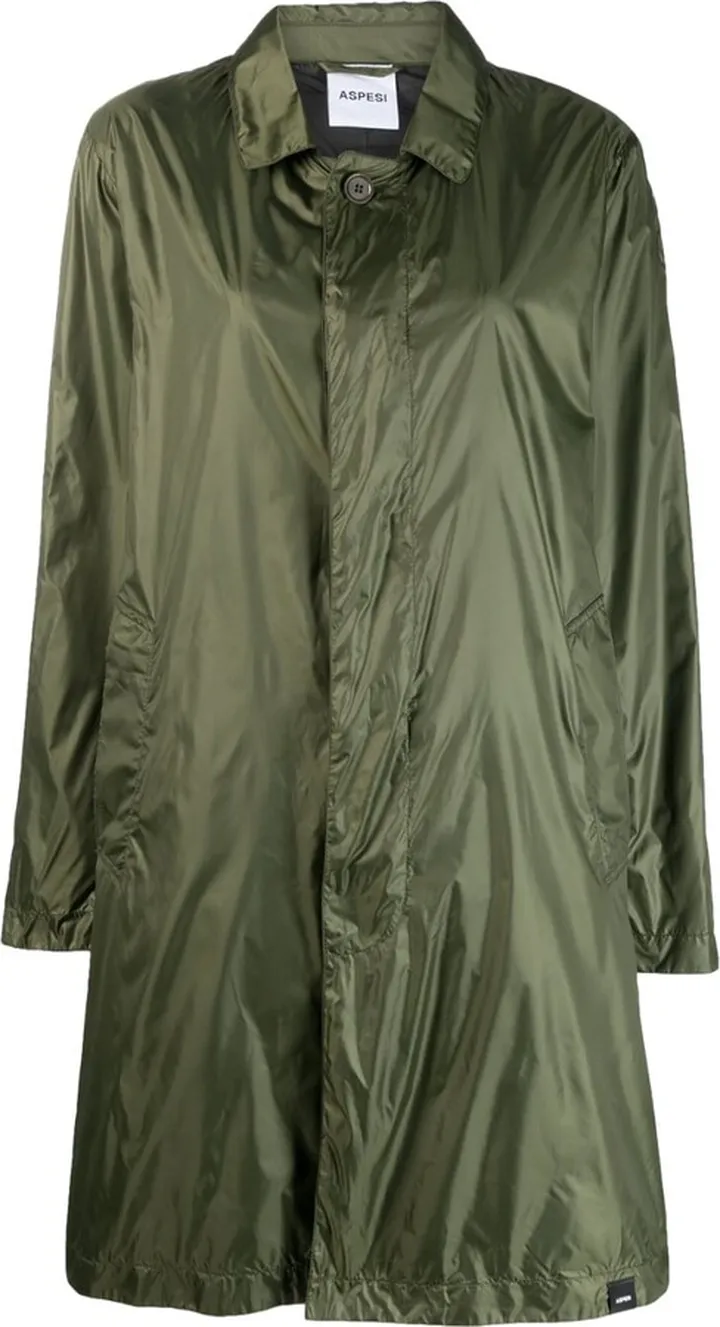 Truman button-up raincoat