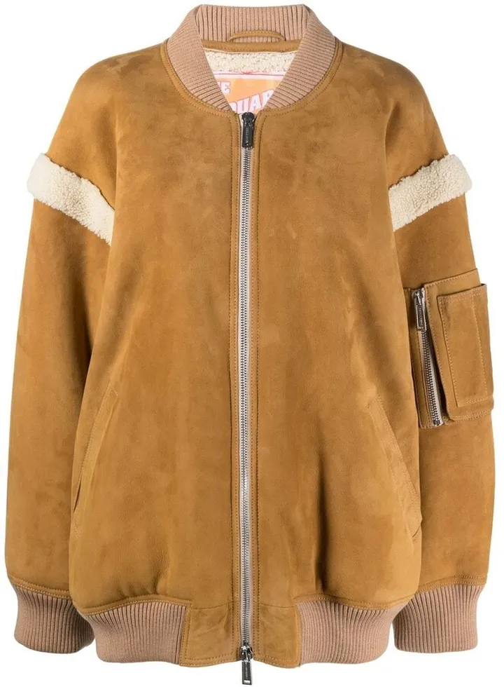Shearling Bomber Jacket