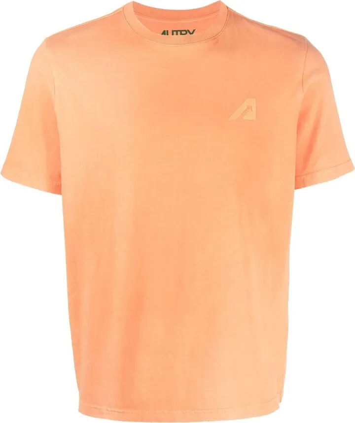 debossed-logo cotton T-shirt