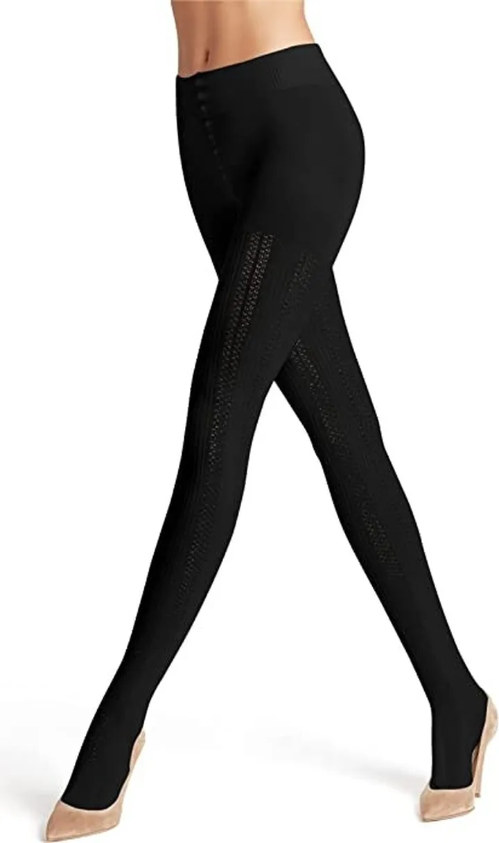 Falke Knit Caress Tights (Black (Black 3000)) Hose