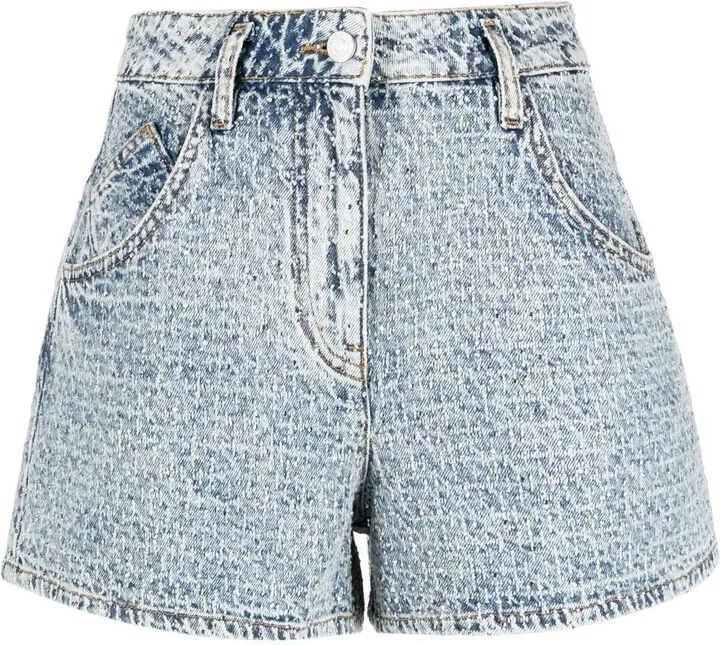 Light Wash Denim Shorts