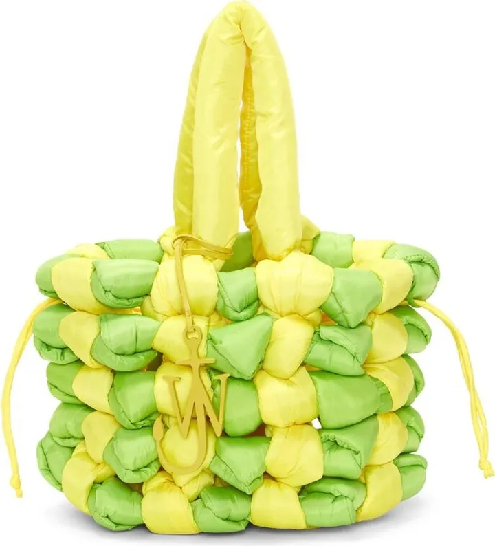 Jw Anderson Woven Knotted Tote Bag
