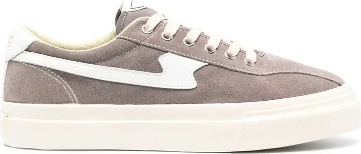 Grey Dellow S-Strike Low-Top Sneakers