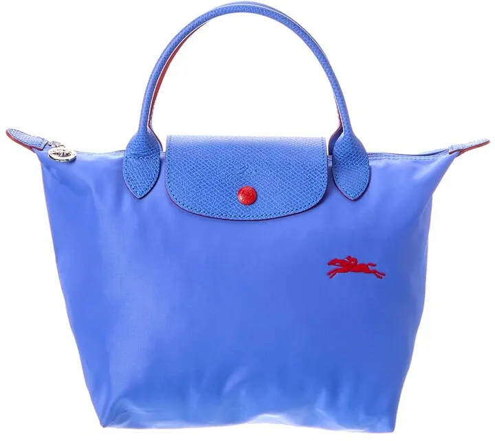 Longchamp Le Pliage Club Small Nylon Short Handle Tote