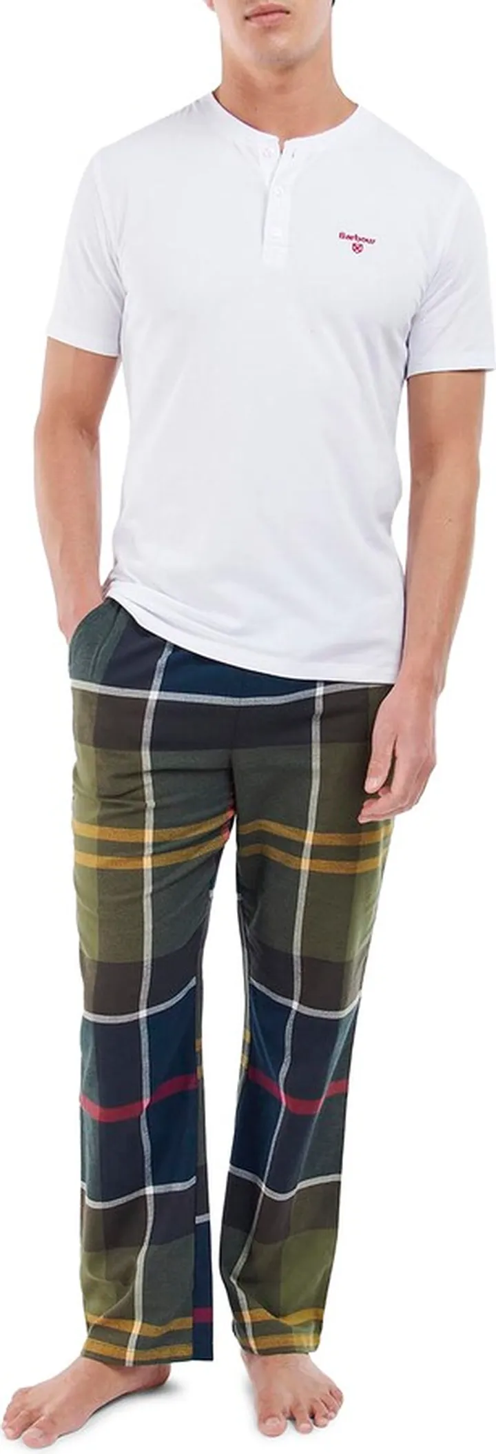 Stirling Short Sleeve Stretch Cotton Pajamas