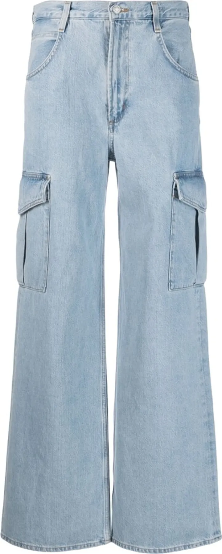 Minka cargo wide-leg jeans