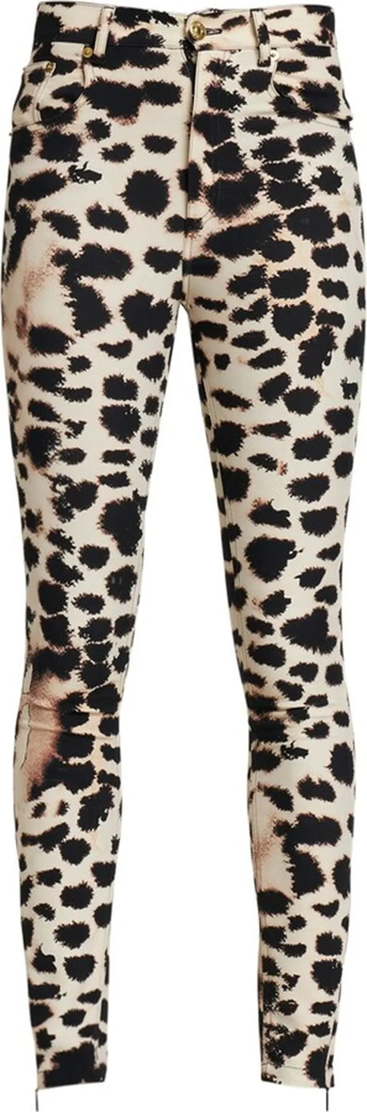 Printed jersey skinny pants