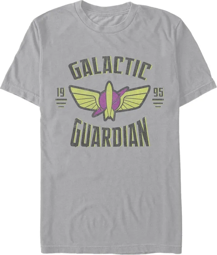 Men's Toy Story Galactic Guardian 1995 T-Shirt - Silver - 2X Large