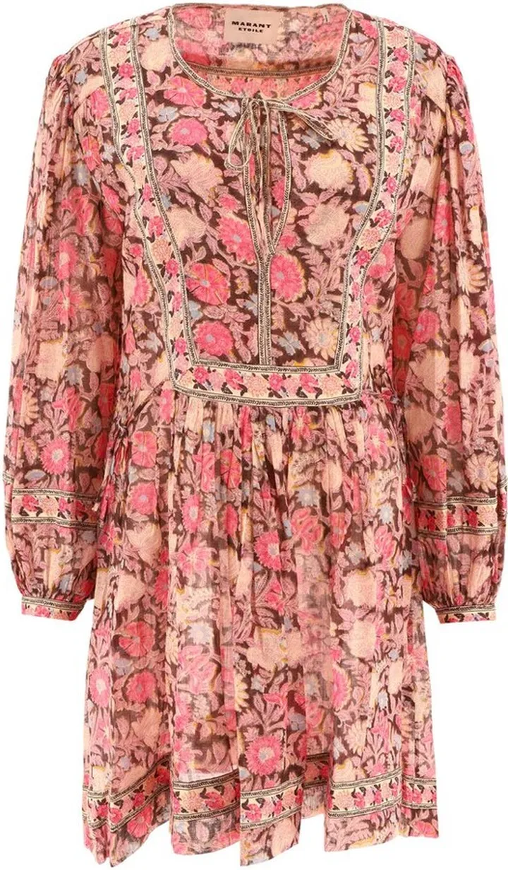 Isabel Marant Étoile Gilinesia Floral Printed Midi Dress