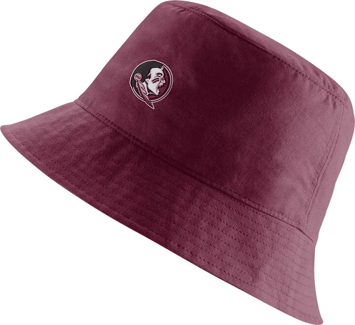 Nike Unisex College (Florida State) Bucket Hat in Red